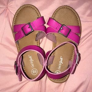 Cat & Jack pink sandals